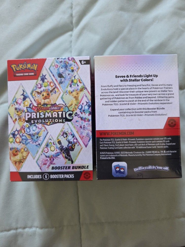 Pokémon - Prismatic Evolutions Booster Bundle 