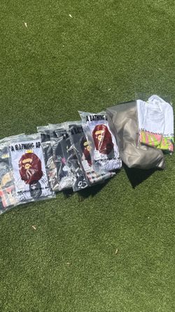 BAPE TEES 8+ IN STOCK