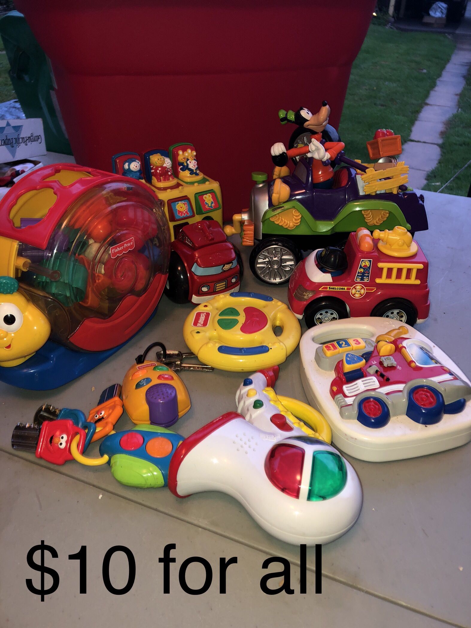 REDUCED TO $5!!  Assorted Kid’s Toys