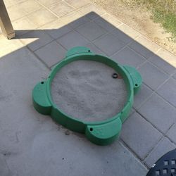 Sand Box With Some Sand Toys