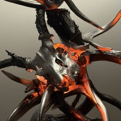 Hand Made Deer Antler Lamp