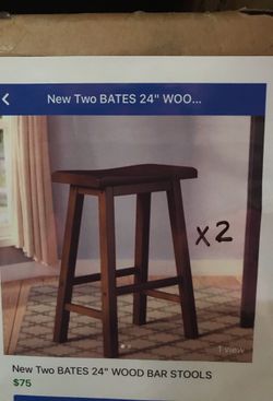 Set of 2 bar stools