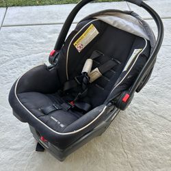Graco Gray Infant Baby Car Seat
