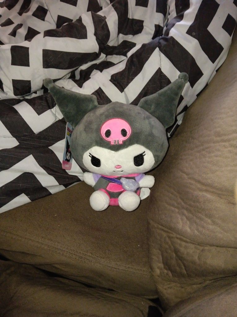 Hello Kitty And Friends Kuromi Plushie 