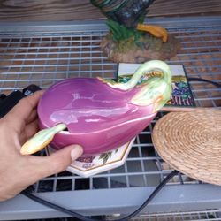 Squash Decorative Serving Boat