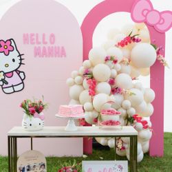 Custom Wooden Backdrop Arches
