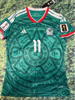 Women size XL Mexico S. Gimenez #11 2026 World Cup Home Jersey