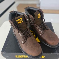 Cat Mens Works Shoes Size 9