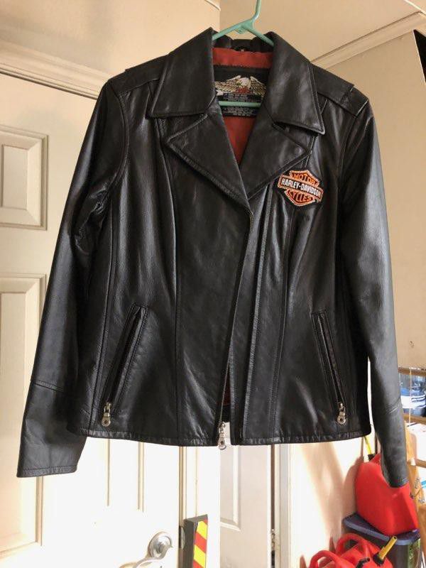 Women Leather Harley Davidson Jacket