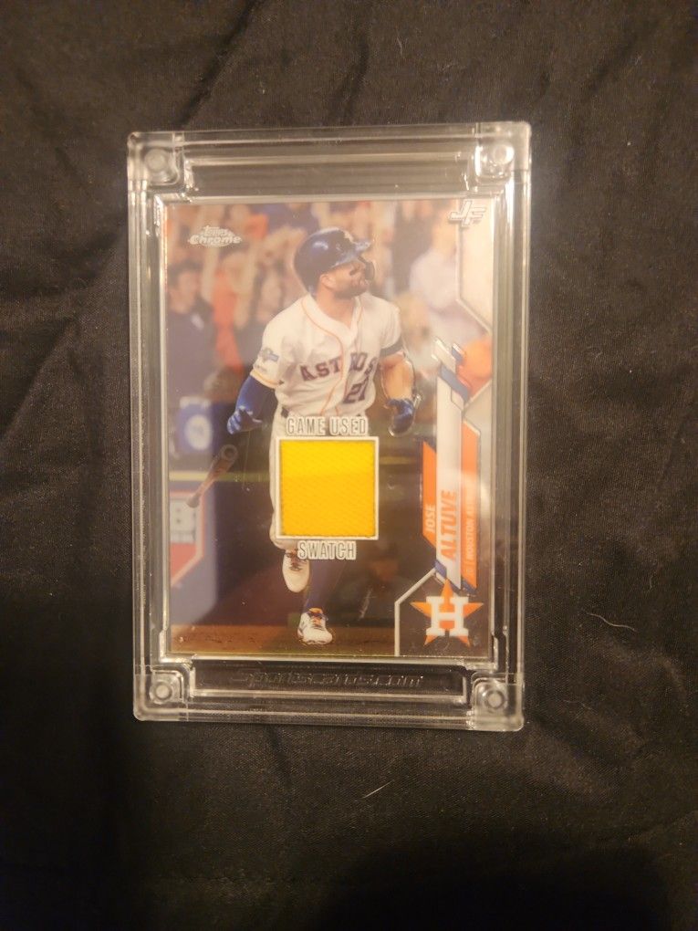 Jose Altuve Jersey Card