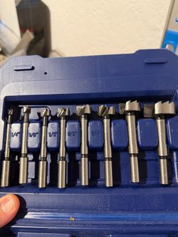 Irwin Marples Forstner Bit Set – 8 Piece Wood Drilling Set