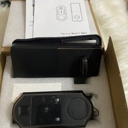 Narpult Smart Door Lock, Fingerprint Electronic Deadbolt Door Lock, Keyless Entry Door Lock Featuring Auto-Locking, Smart Door Lock for APP/FOBS/Biome