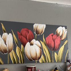 Cuadro De Tulipanes