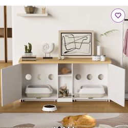 Cat Litter Box Enclosure Furniture 