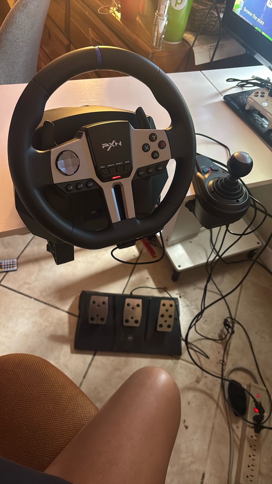 PXN V9 Gen 2 with shifter and pedals