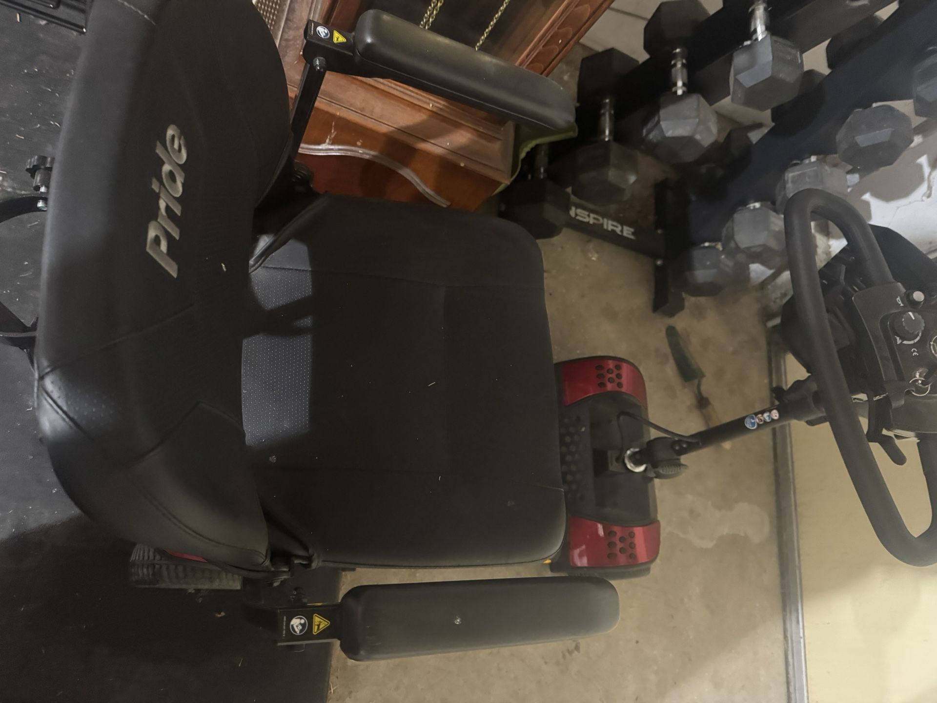 Red Pride Gogo Elite Traveler Mobility Scooter 