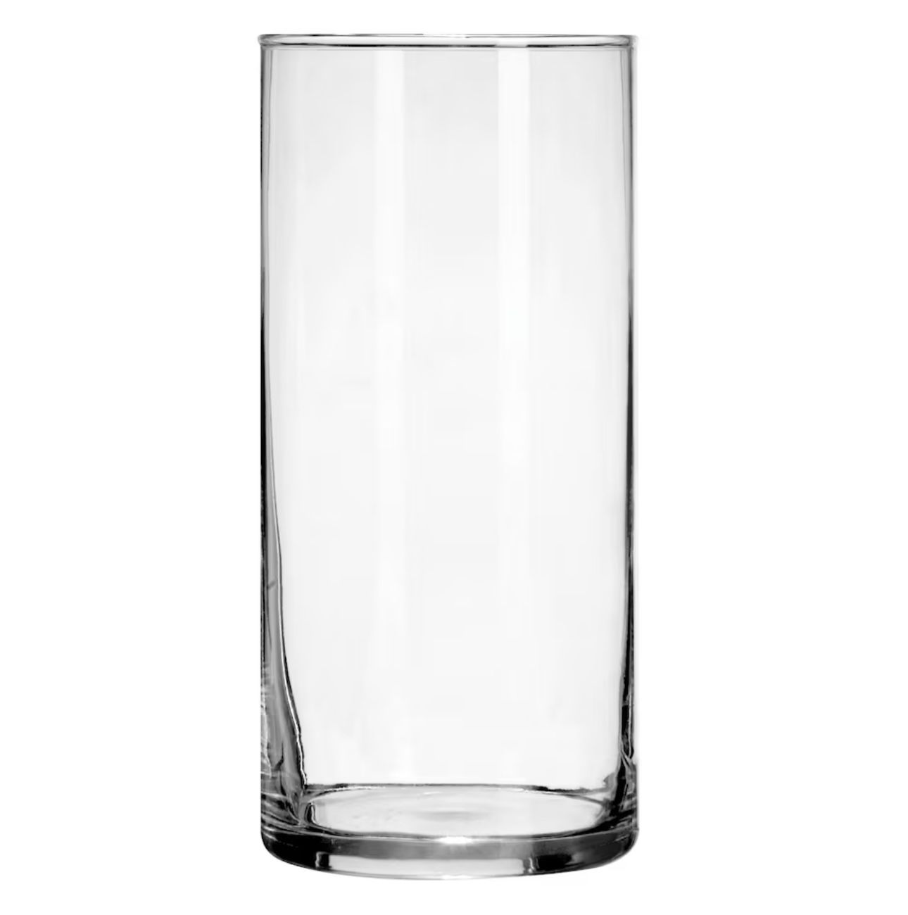 16 Pieces Clear Glass Cylinder Vases, 7.25x3.25 in.