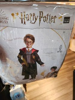 New Harry Potter Toddler Costume Size 3T-4T