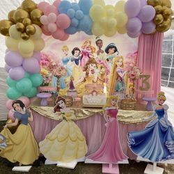Princess Birthday Decoration 