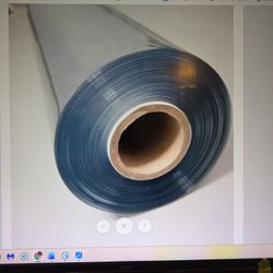 Marine Vinyl ( Clear) Large Rolls 