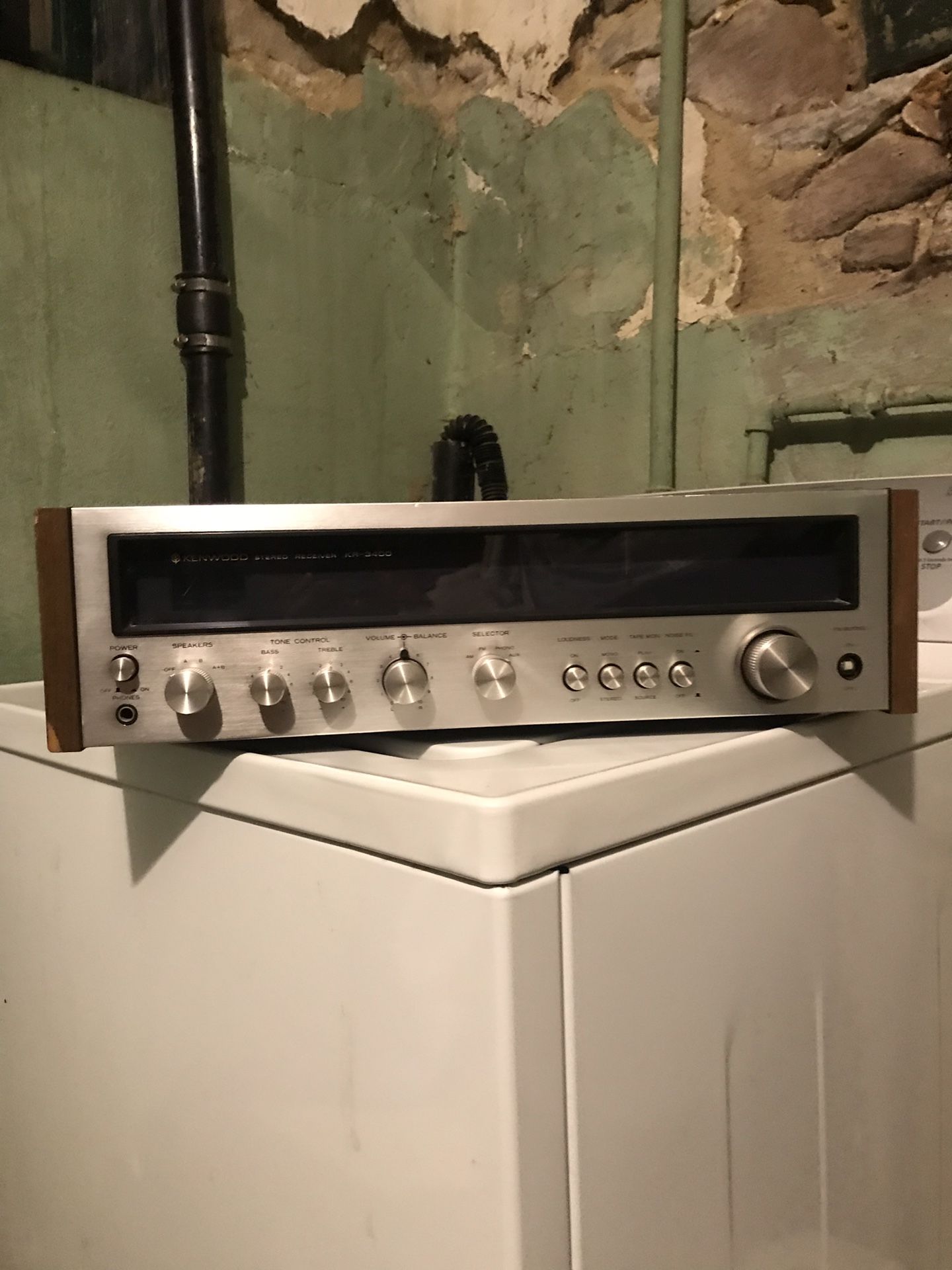 Vintage Kenwood KR-3400 stereo Receiver