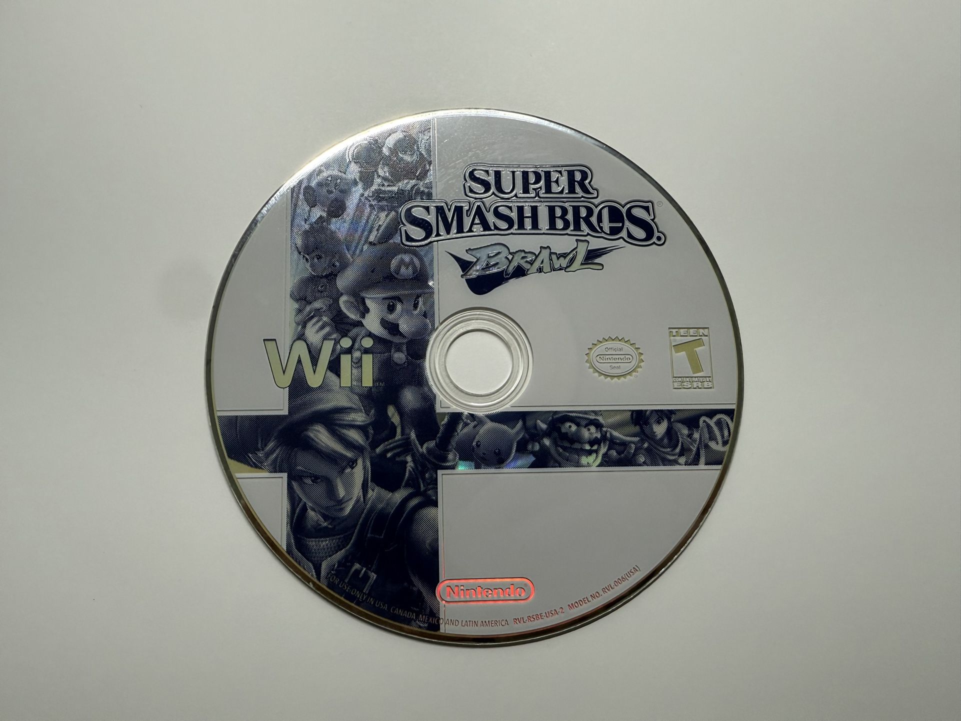 Super Smash Bros. Brawl (Disc-Only, Tested)