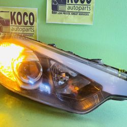 2014 2015 2016 KIA Forte Right Passenger Side Halogen Projector Headlight 92102-A7 All Tabs OEM TesTeD!