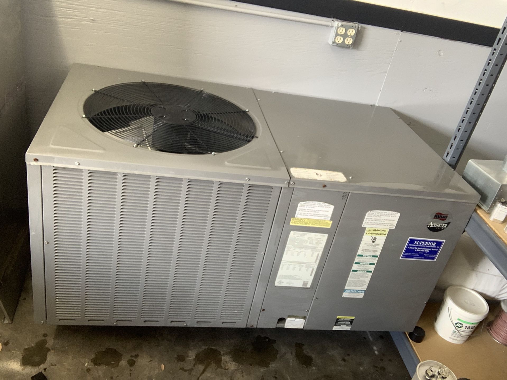 2.5 Ton Rheem Mobile home packaged unit AC air conditioner