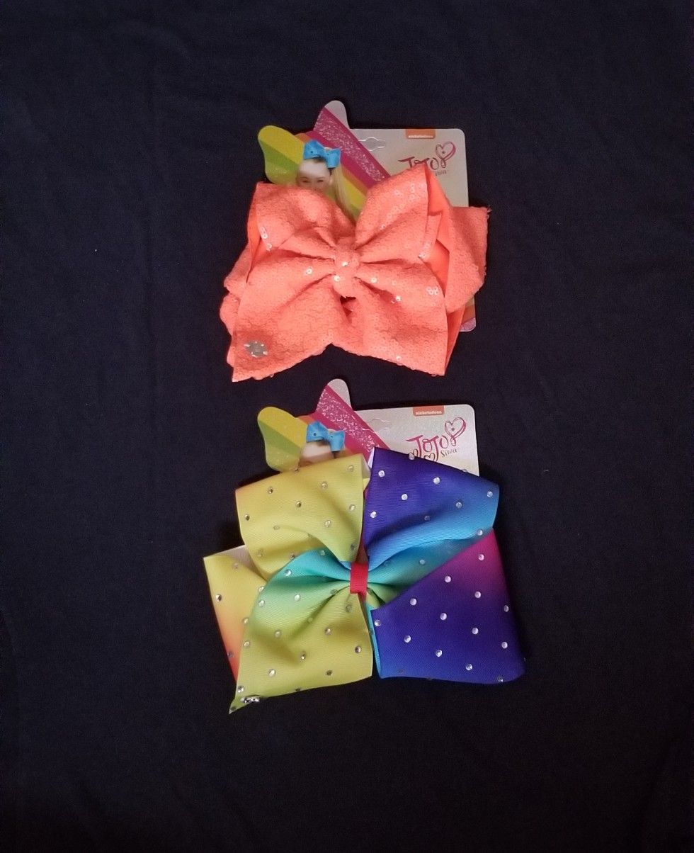 Jojo siwa bow 2PCS #123