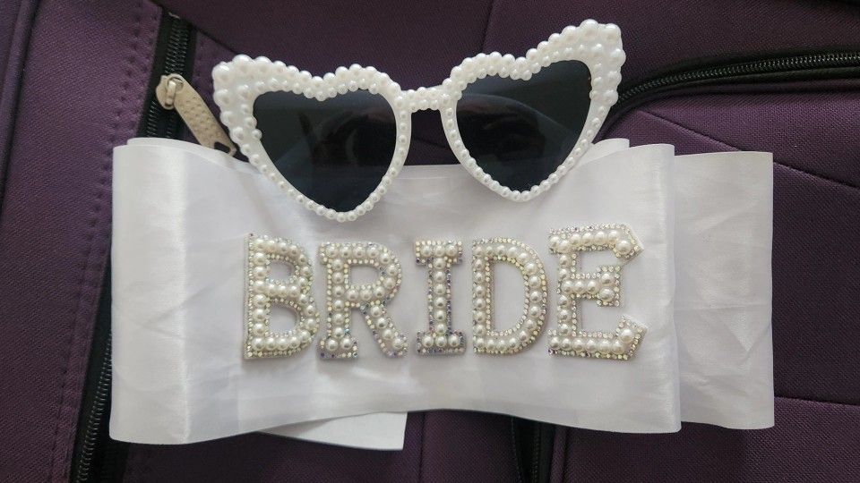 Bride Sash And Shades