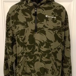 Champion Camo Hoodie Sweatshirt