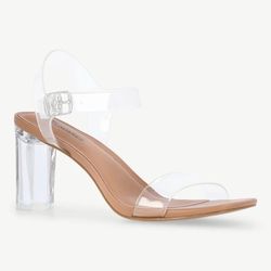 Clear No Boundaries heels