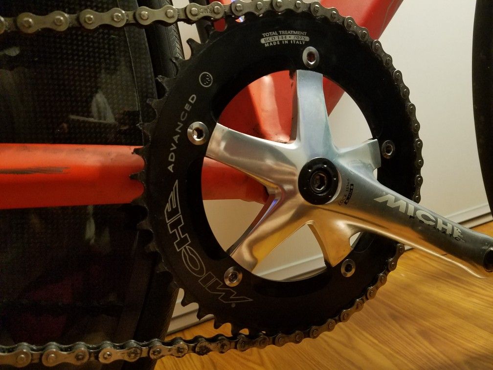 Miche Primato Advanced crankset WITH Shimano bottom bracket