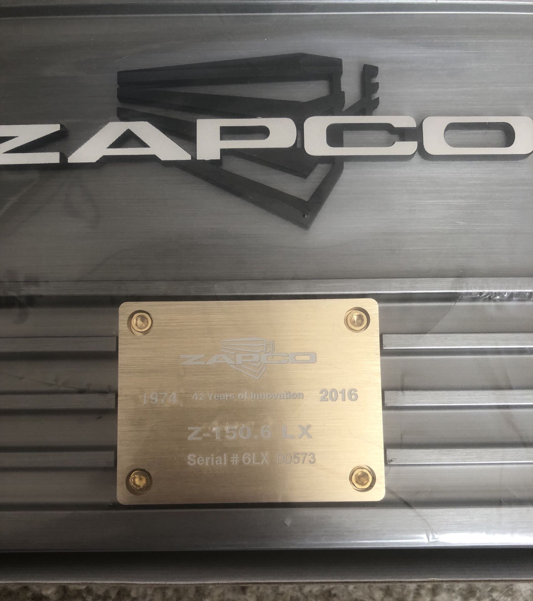 Zapco Z-150.6 LX - 150x6 @ 4 ohms, 250x6 @ 2 ohms - High End SQ Competition Car Audio Amplifier BNIB