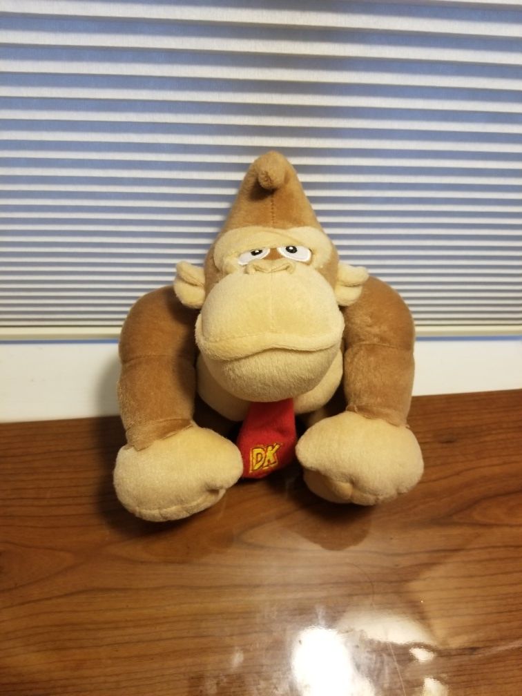 Super Mario Donkey Kong 10" Plush Stuffed Toy