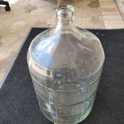 Antique Crisa Glass Water Jug