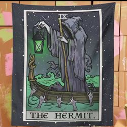 New Medium size  The Hermit Tapestry 