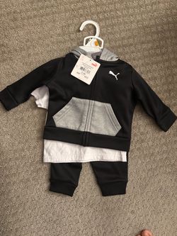 Puma Baby 3-Piece Tracksuit Set 0-3M