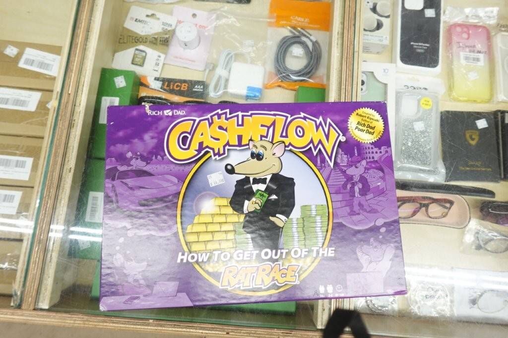 Rich Dad CASHFLOW Educational Board Game - Learning Financial Business