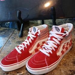 Vans Customs Sk8-Hi Checkerboard Red White Size 6.5 Mens Skateboarding High Top


The Vans Customs Sk8-Hi Checkerboard Red White Size 6.5 Men's Skateb
