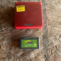 Game Boy With Game 