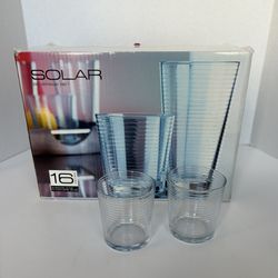 New box of 16 Drinking Glasses