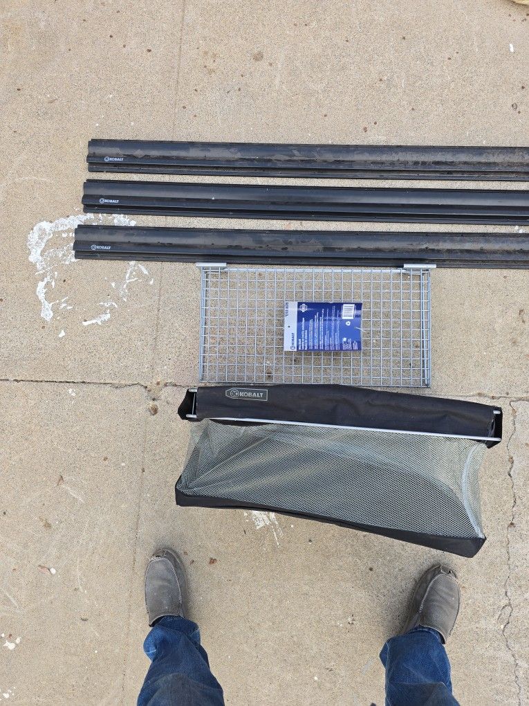 Kobalt K-RAIL Slat Wall Garage Storage System