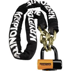 Kryptonite New York Chain & Lock – Heavy Duty Security. Over 5ft Long!