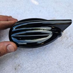 Black Glossy Wing radiator cap