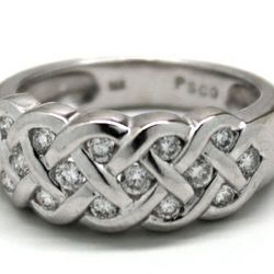 Ladies Diamond/14K White Gold Ring