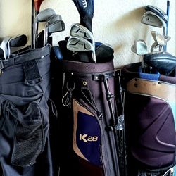 Golf Collection: Golf Clubs, Bags, Balls, Tees, Books, and More...