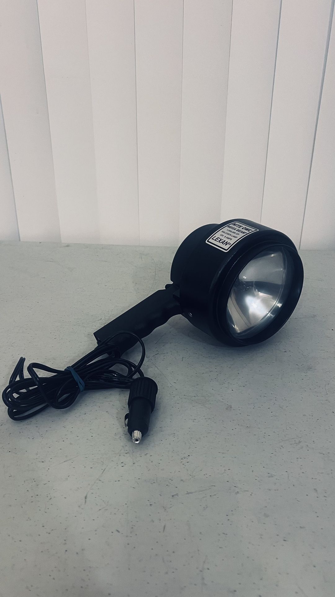 Nite Owl Mega beam 1,000,000 CP Halogens Car Lamp. 12V