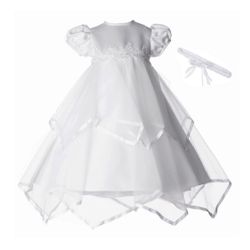 Baby Girl Christening/Baptism Dress White