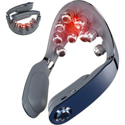 Foldable Cordless Neck Massager with Heat